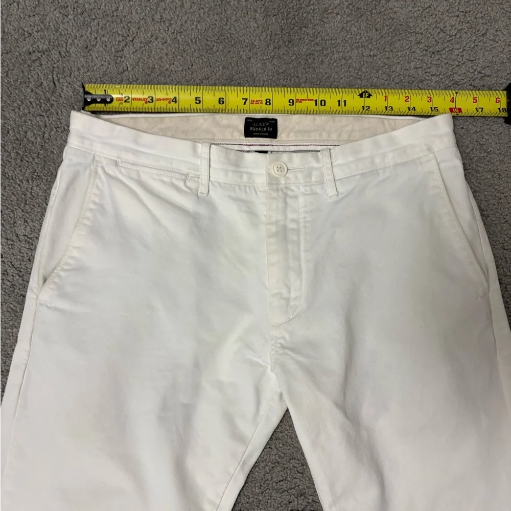 J. Crew White Men's Chinos